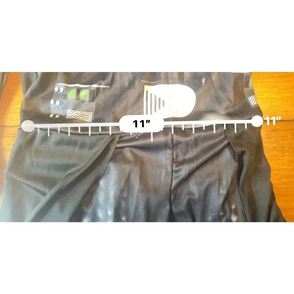 Children's Star Wars Storm Trooper Costume Size M Cape Chain Shoulders